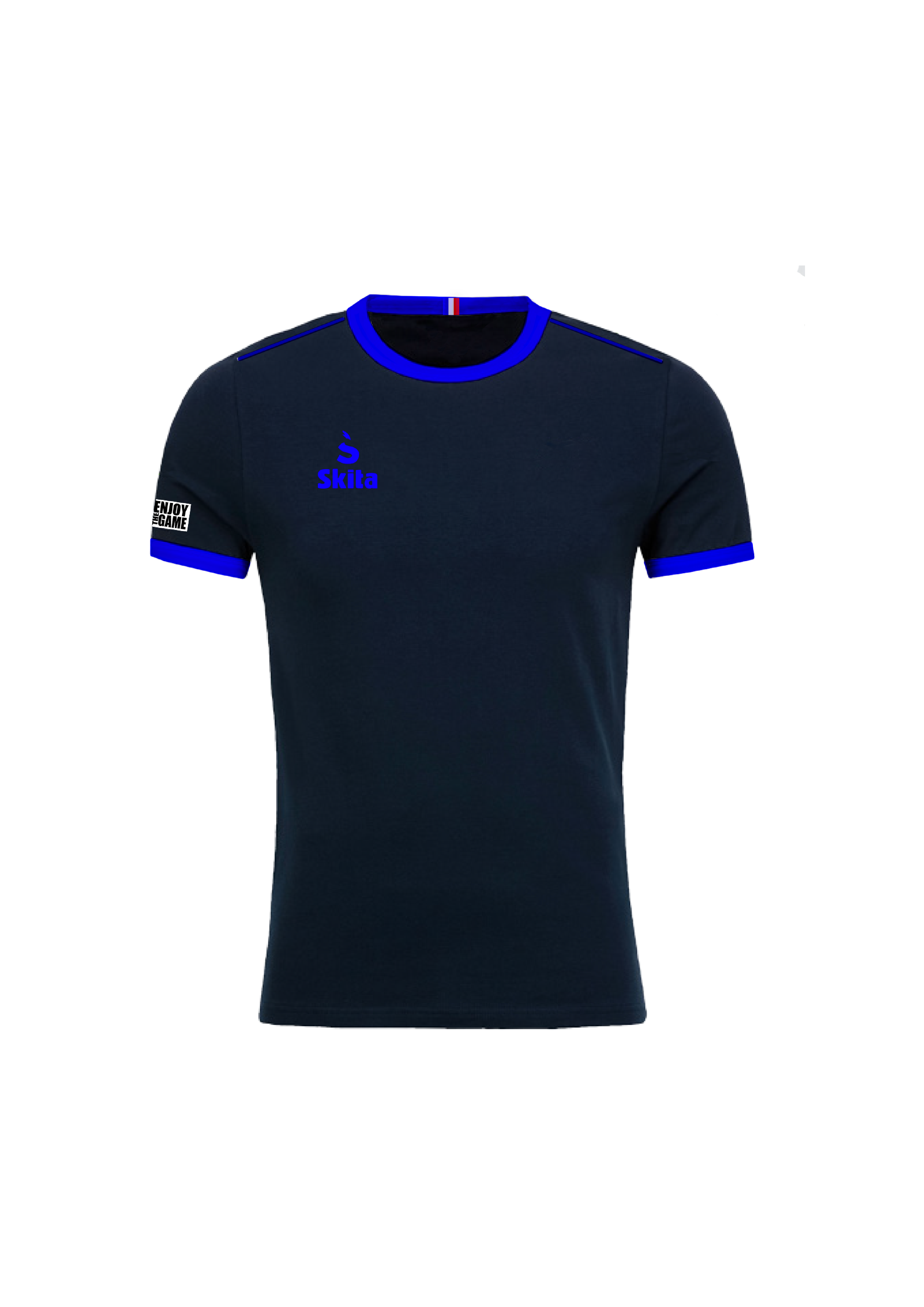 T-shirt de sortie (bleu nuit/bleu roi)